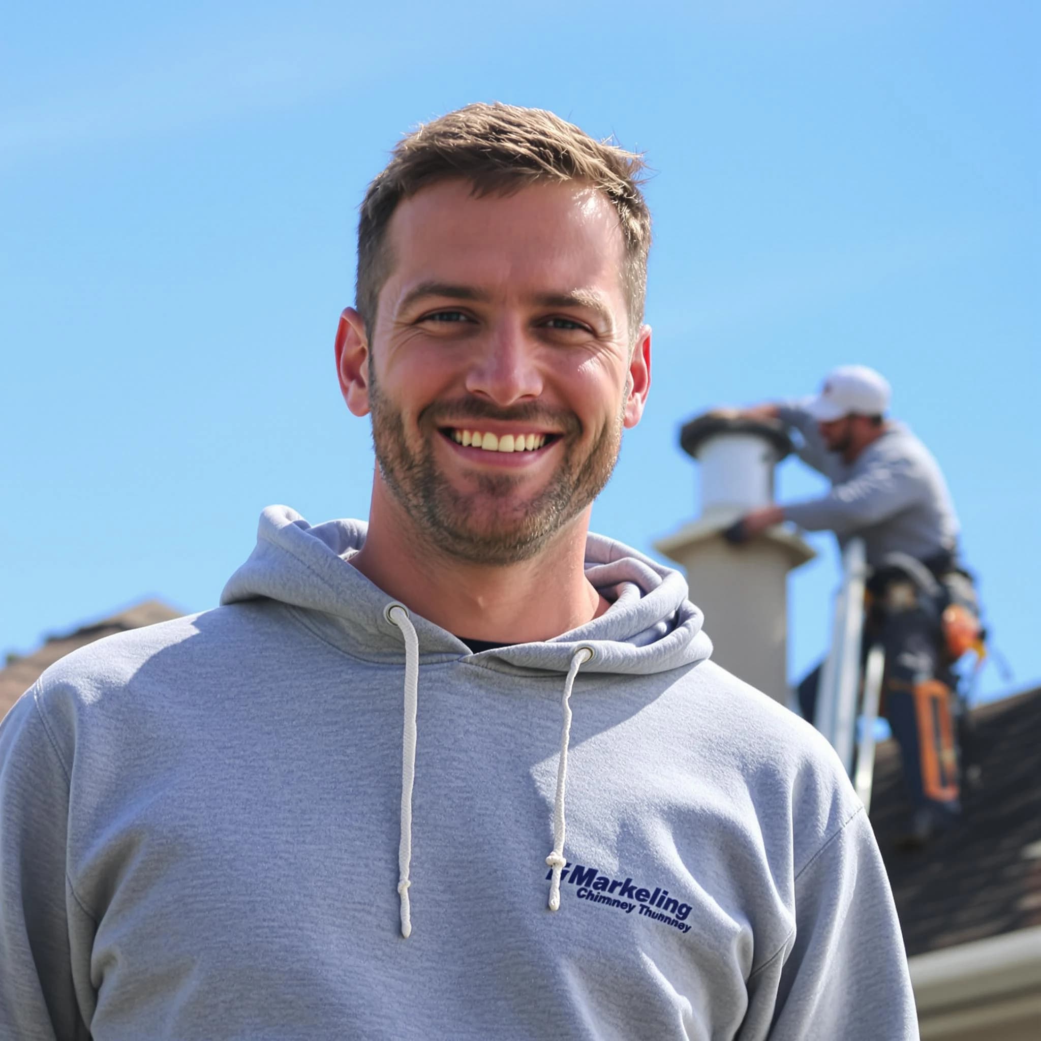 The Cranford Chimney Sweep team.