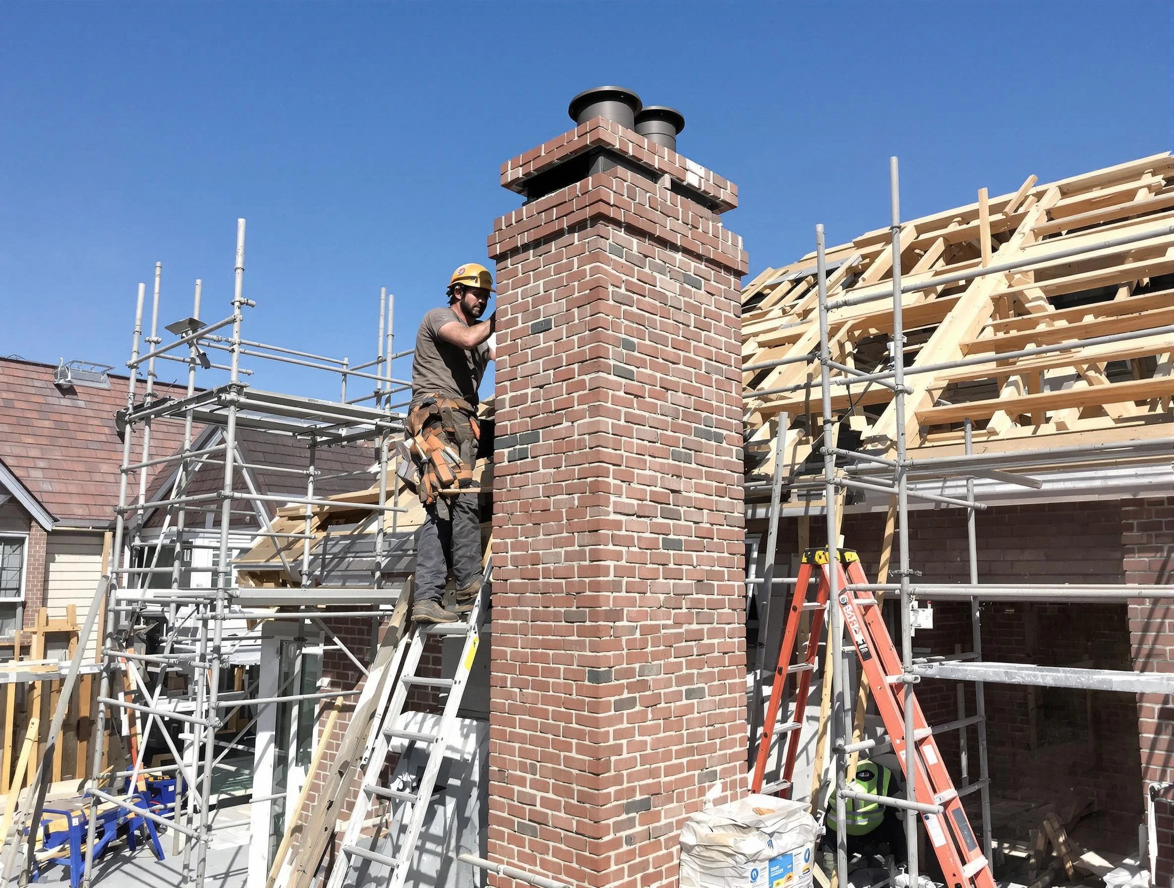 New chimney installation completed by Cranford Chimney Sweep in Cranford, NJ