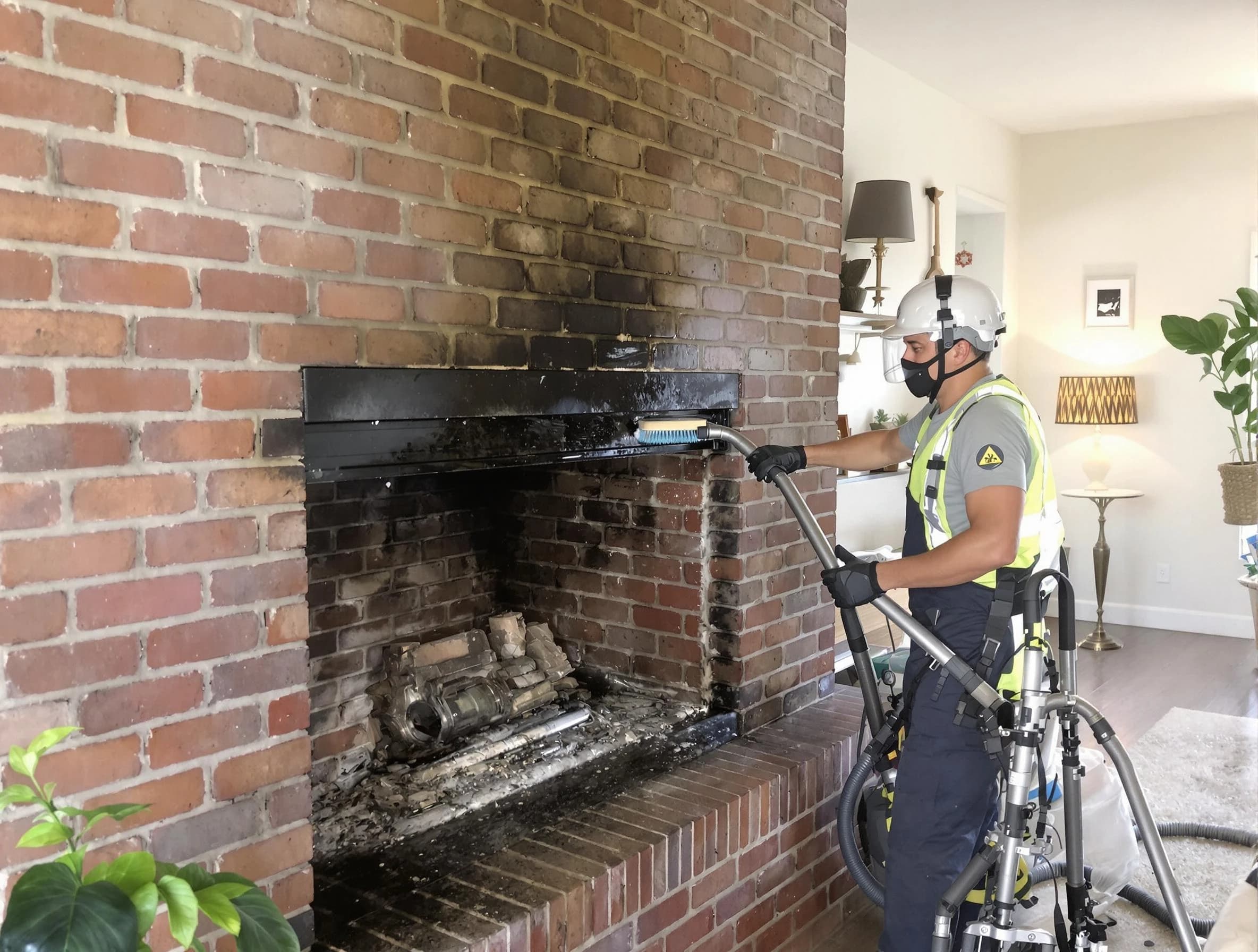 Cranford Chimney Sweep providing fireplace cleaning services in Cranford, NJ