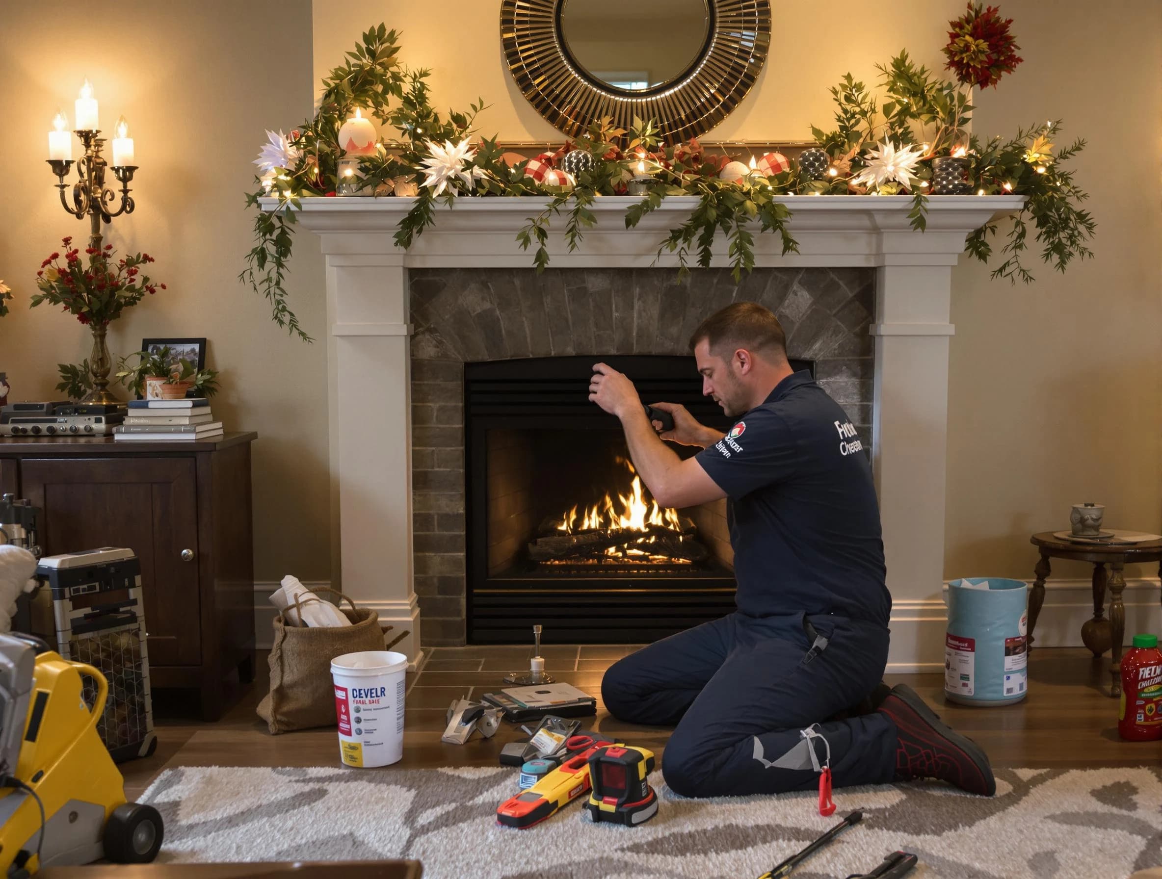 Cranford Chimney Sweep offering fireplace maintenance services in Cranford, NJ